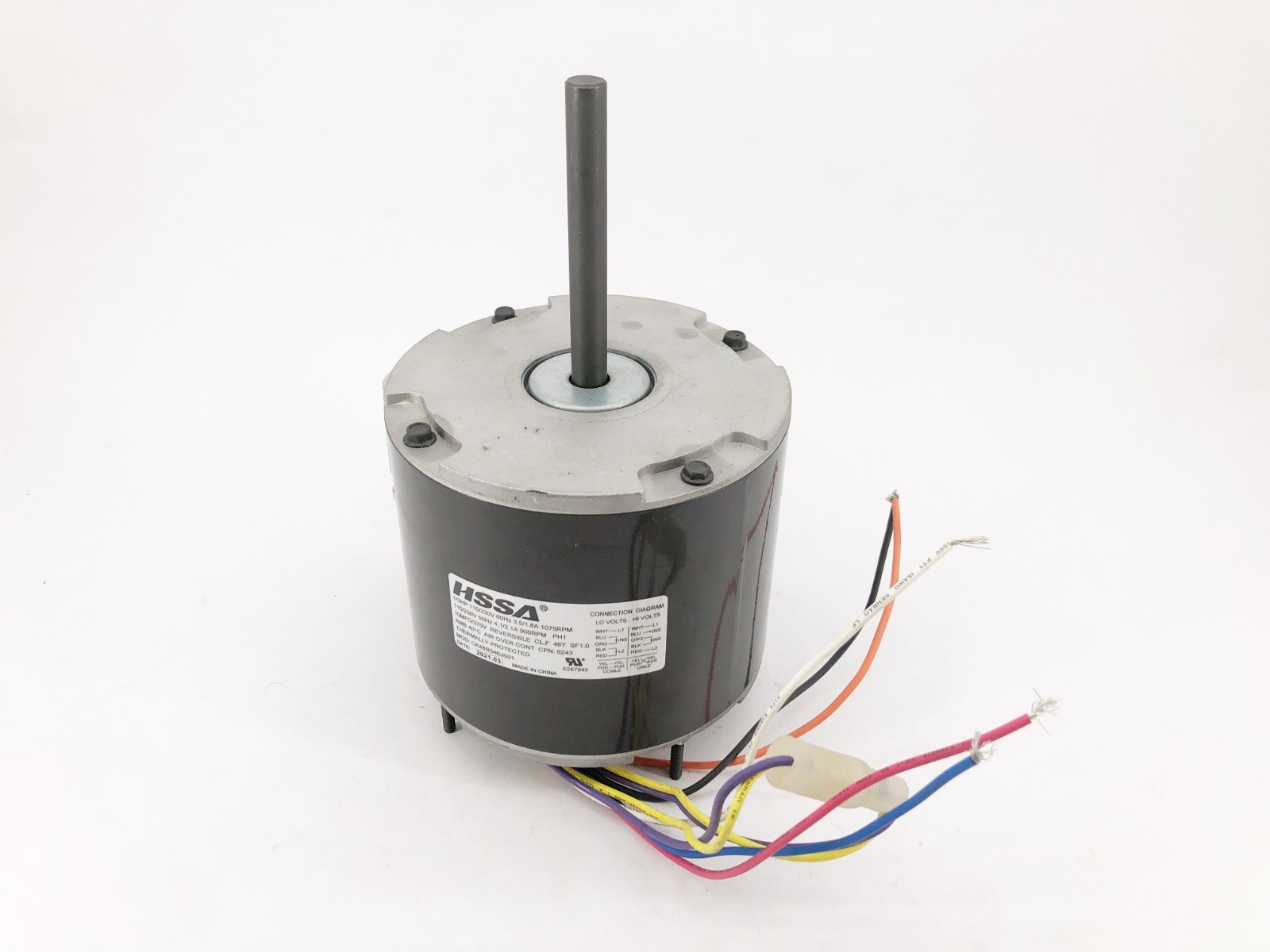 New Captive Air HSSA CK48BS46JS01 Makeup Air Fan 1/3HP 115/230V 1975rpm - No Box