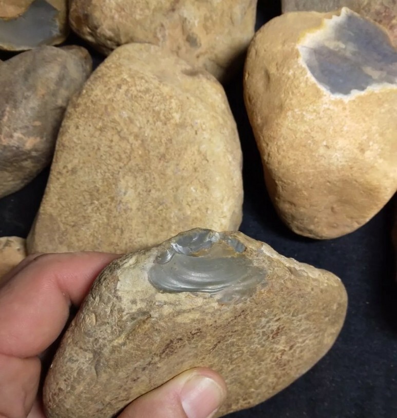 Flint Knapping Material - 10lbs HI-GRADE-RAW - Texas Glory - FREE SHIP