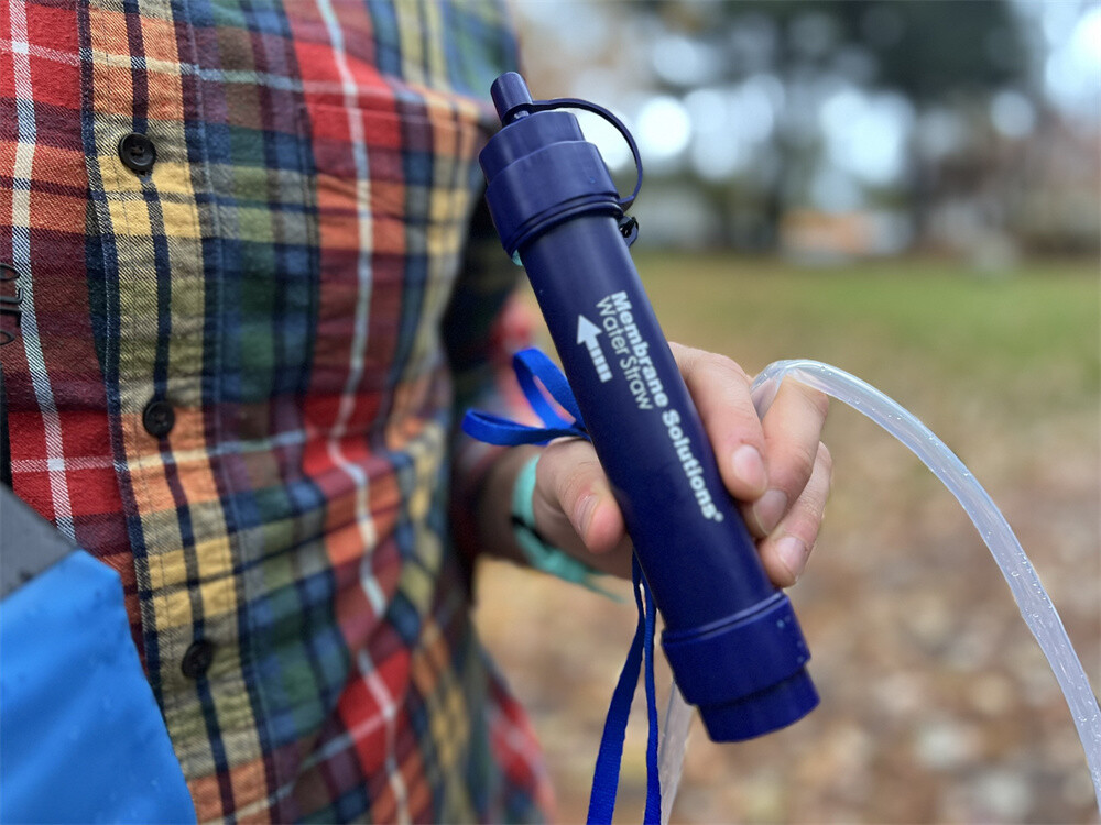 Water Filter Bottle|Personal Water Filter Straw|0.1μm Ultra-Filtration 4-Stage