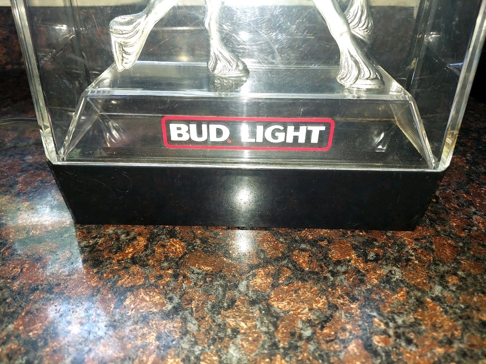 BUDWEISER Light Vintage Clydesdale Light 1982 beer *** WORKS ***