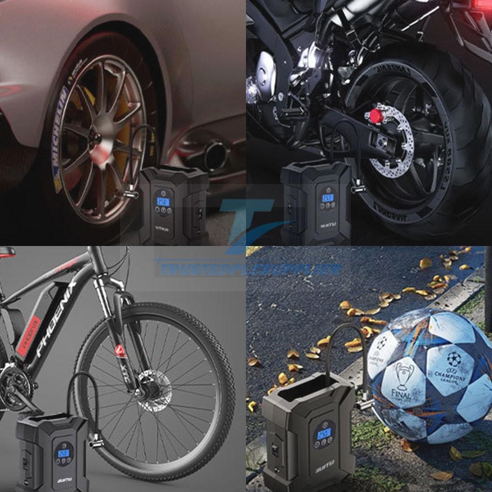 Car Air Tire Pump Inflator Portable Compressor Digital Electric Auto 150PSI 12V