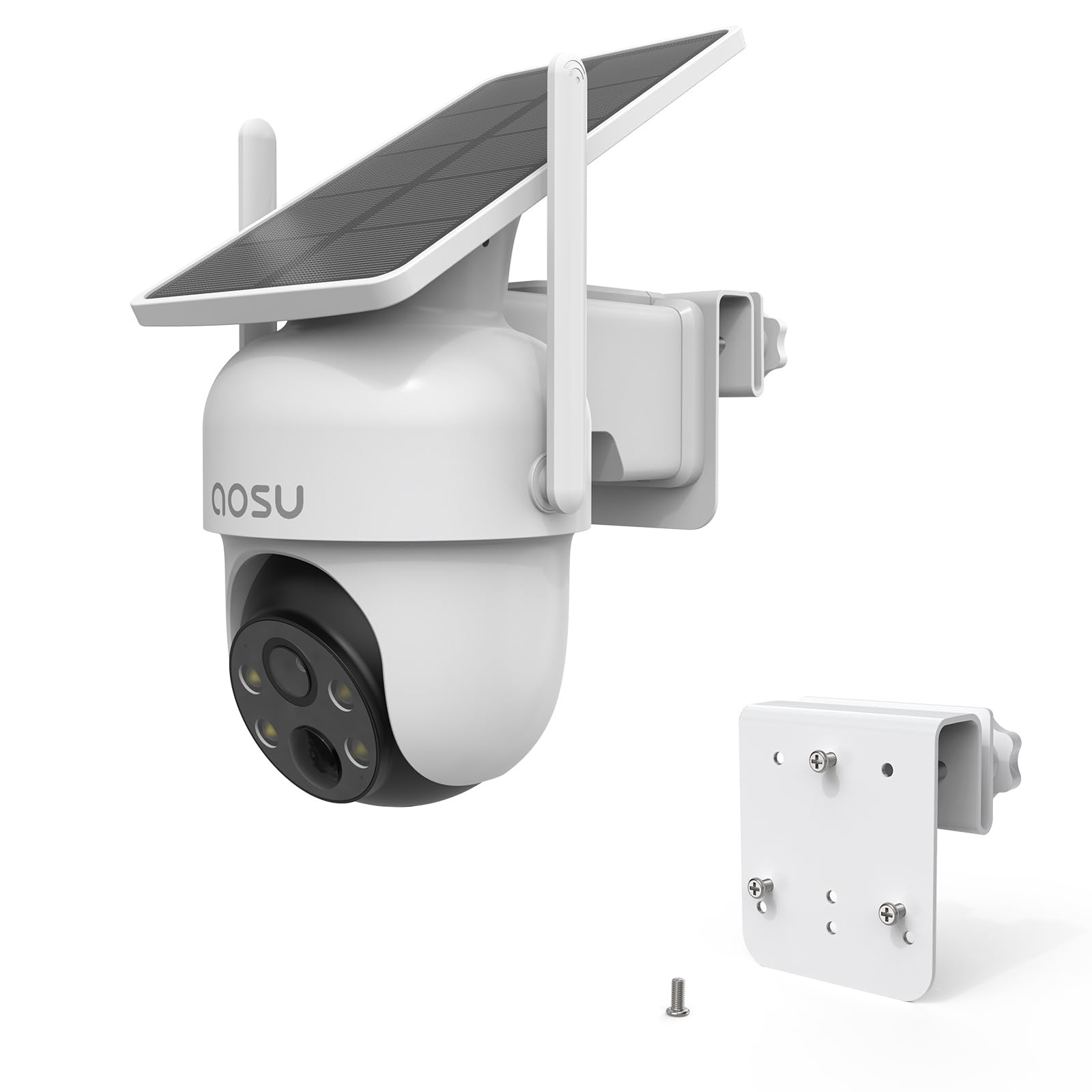 OkeMeeo Metal Gutter Mount for AOSU Security Camera Wireless Outdoor...