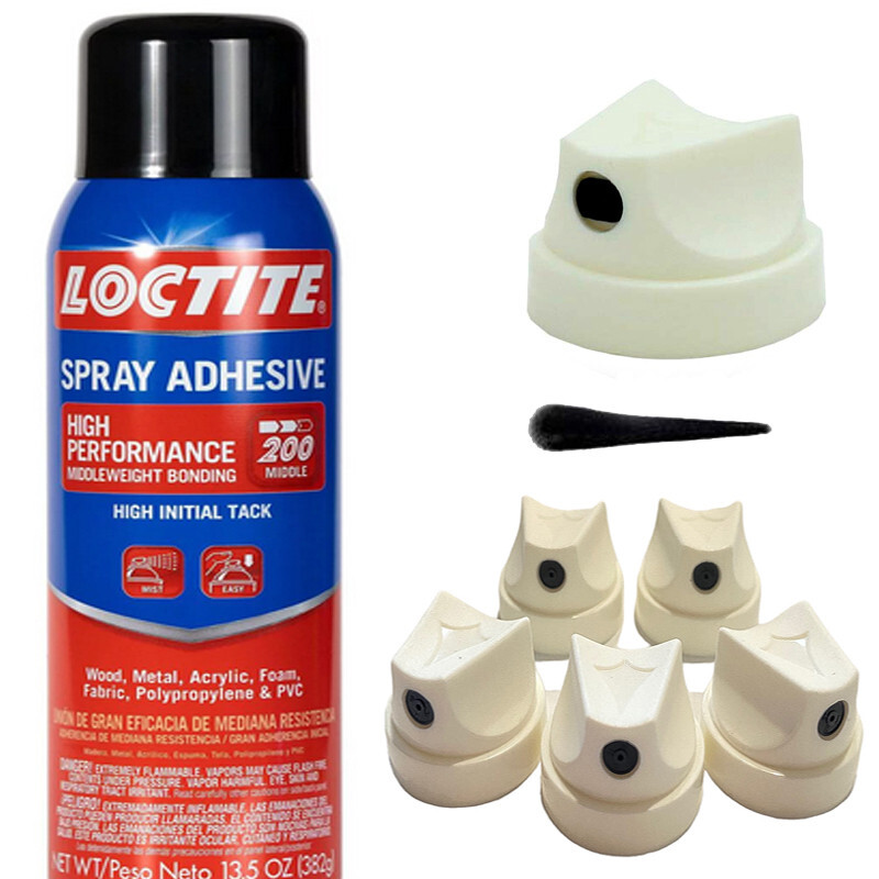 5 Spray Nozzles for Loctite Spray Adhesive , NO CAN - Adhesive Spray