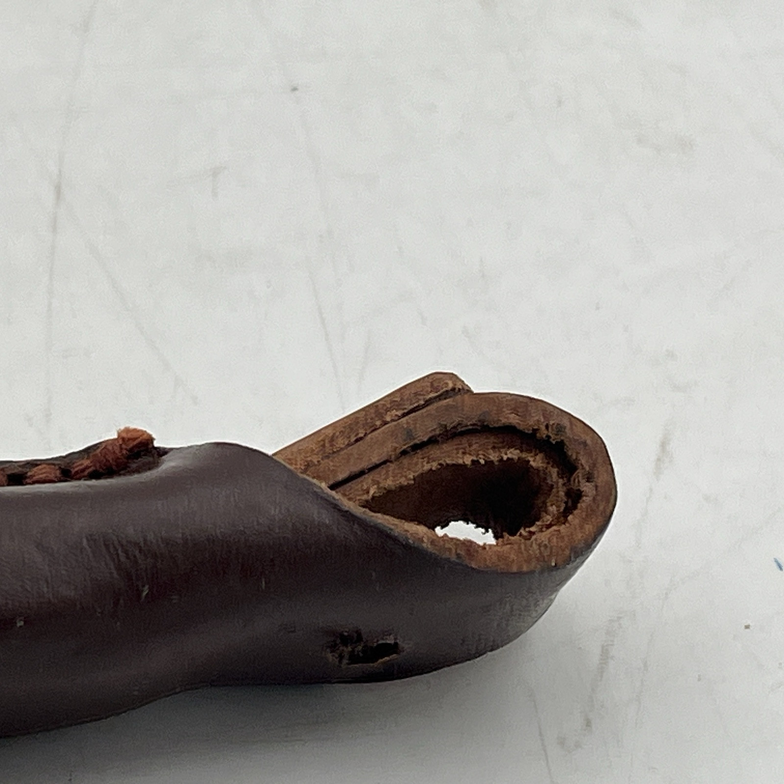 Machinist Tool Chest Box REPLACEMENT LEATHER HANDLE Antique VTG NOS 1945 WW2 New