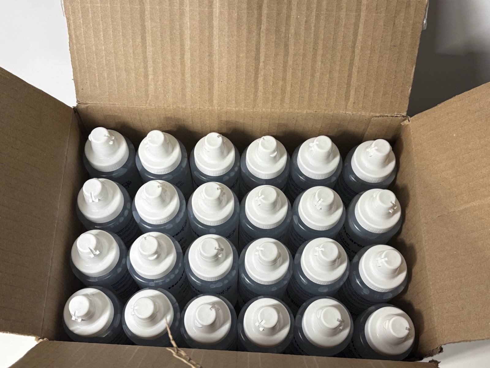 HealthCare+ Clear Ultrasound Gel 250mL – Case of 24 Bottles – Exp 06/2026