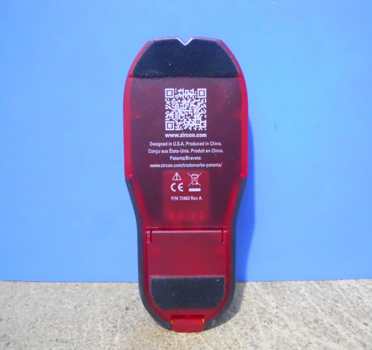 Zircon StudSensor HD70 Stud Finder LED Center Detection Wire Warning