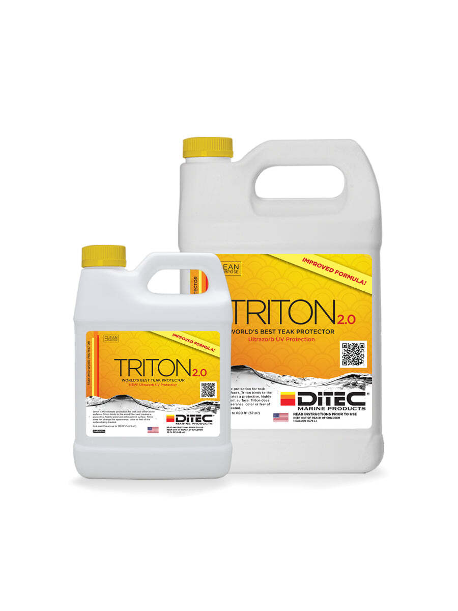 DITEC Triton 2.0 - 1 Gallon Teak Protector | Teak Wood Protection
