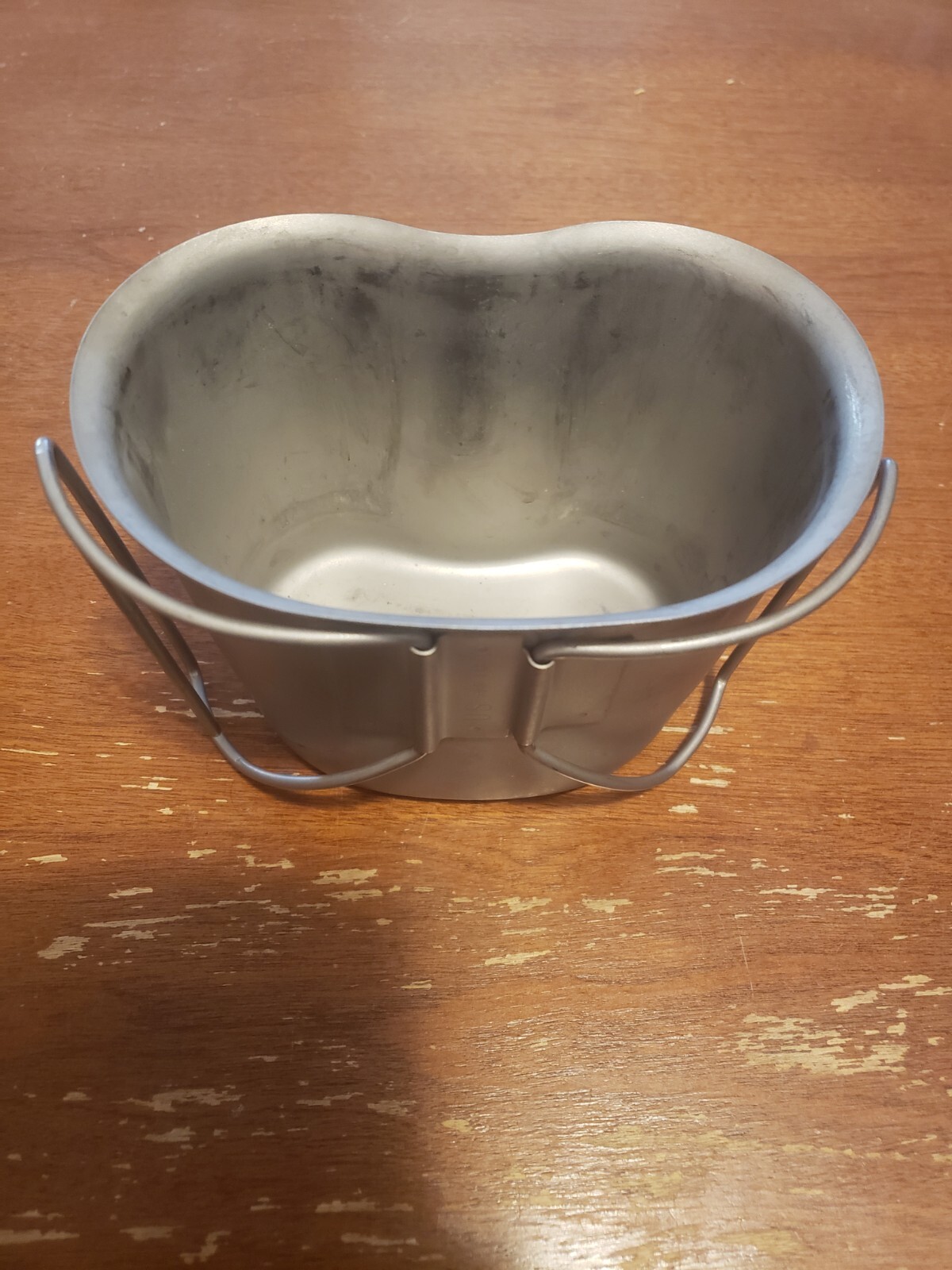 US Military Surplus USGI Stainless Steel 1 Qt Canteen Cup EXCELLENT Made in USA