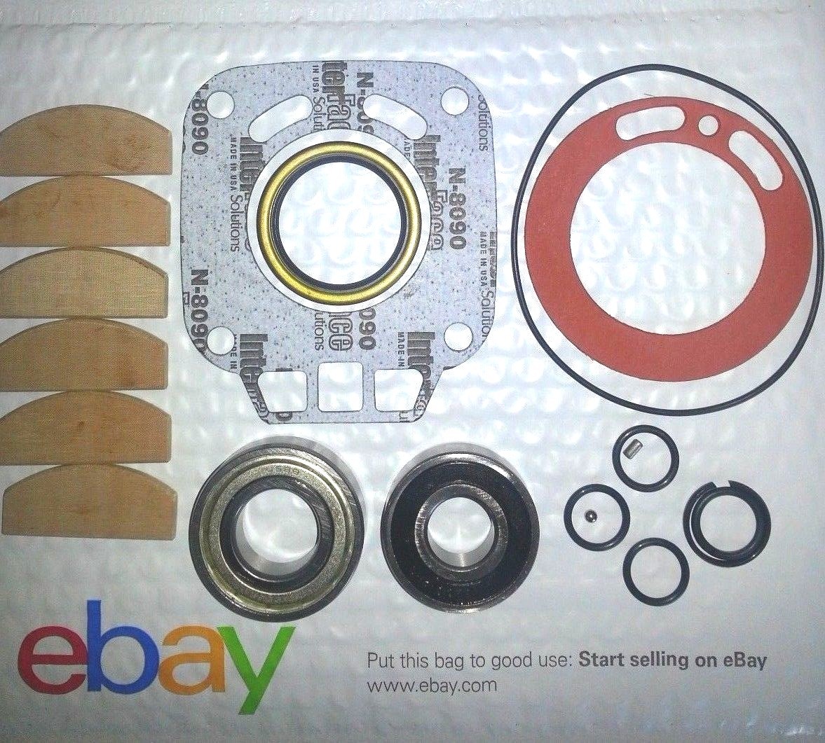 CHICAGO PNEUMATIC 7782 TUNE UP KIT 8940169847+BEARINGS+FRONT SEAL+1" RING KIT