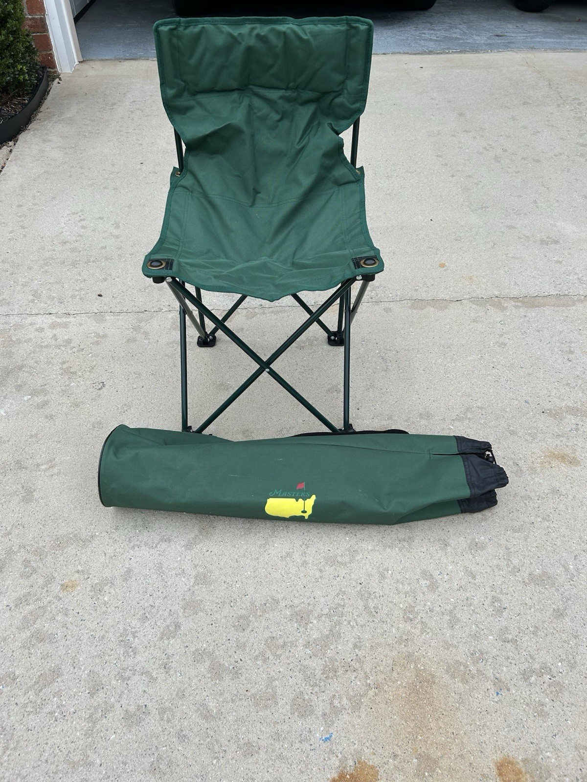 Masters Chair With Bag. Augusta National with logo. Gently Used