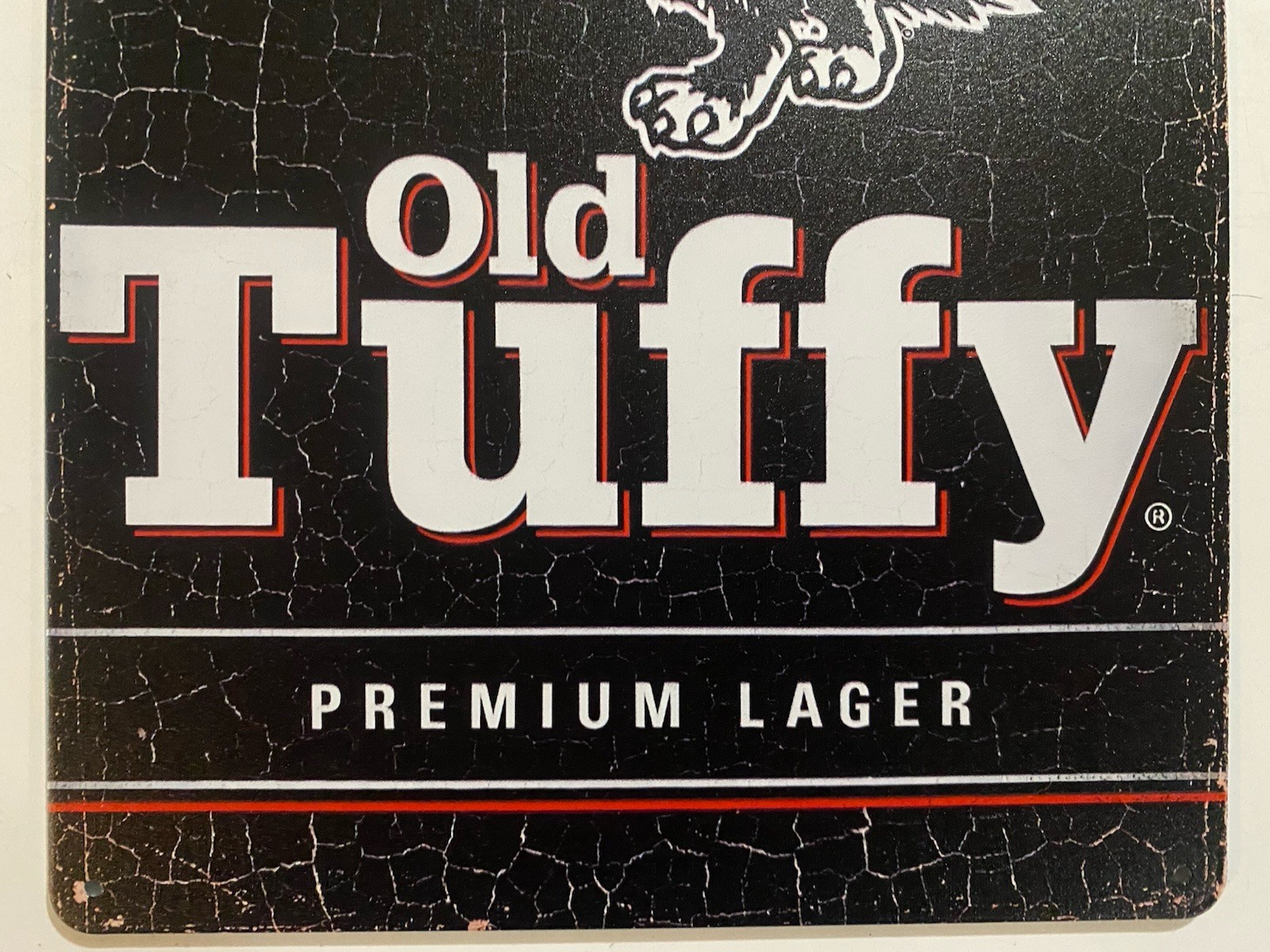 New Belgium Brewing NC State Wolfpack - Sign - Old Tuffy - North Carolina