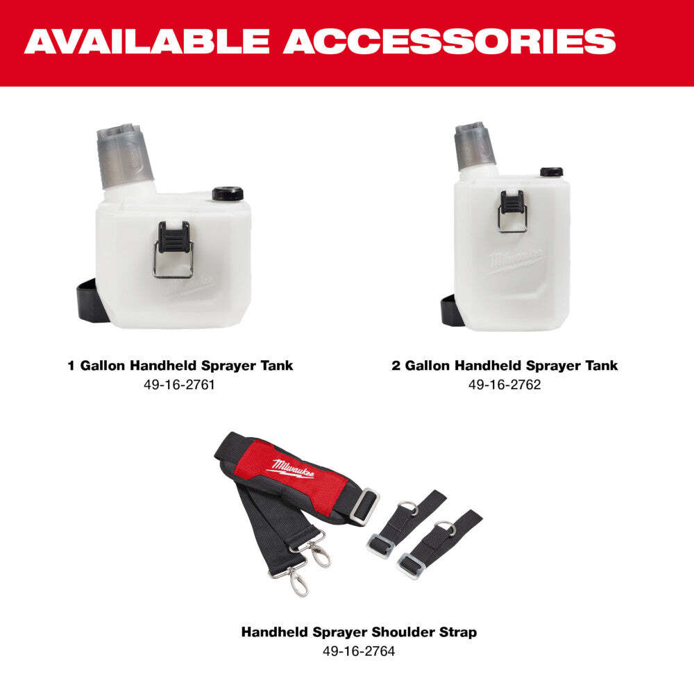 Milwaukee 2528-21G2 12V M12 2 Gallon Handheld Sprayer Kit