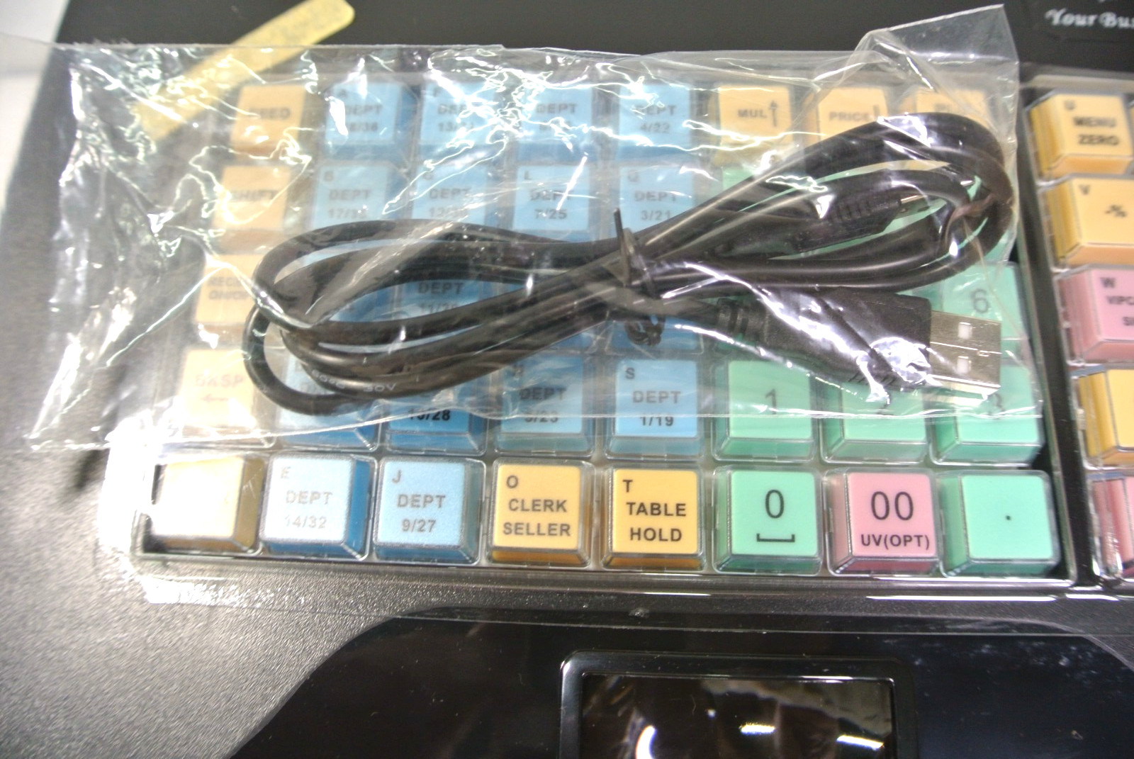 Perfiware Cash Register with Cash Drawer & Receipt Printer HS71-80UB