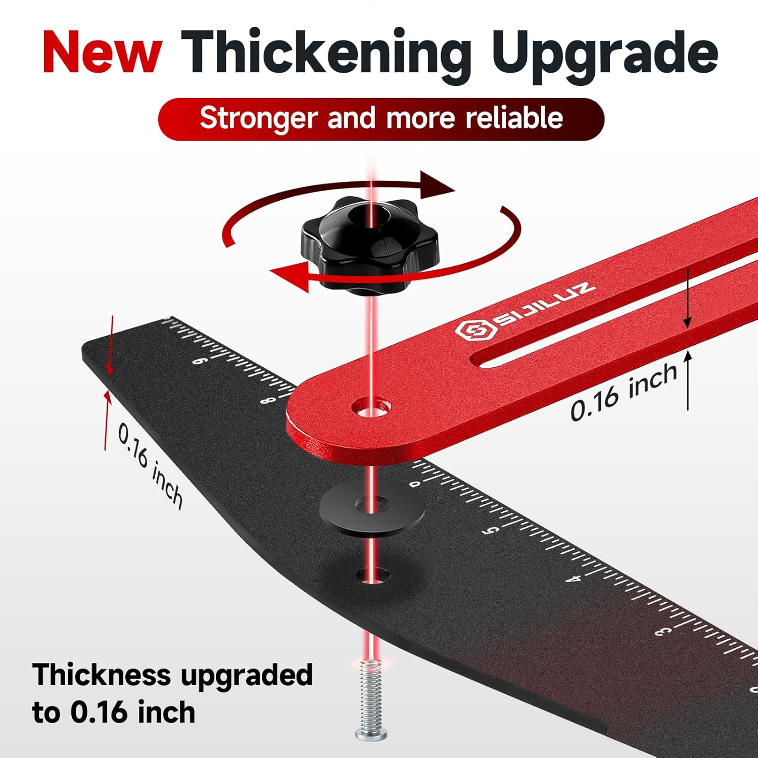 Stair Tread Template Tool, Solid Stair Gauge and Layout Tool, Stair Tread Gauge