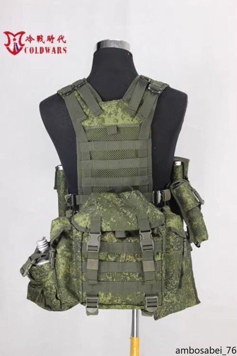 Replica Russian Tactical Vest 6SH117 Ratnik AK Combat Equipment CS Prop Vest