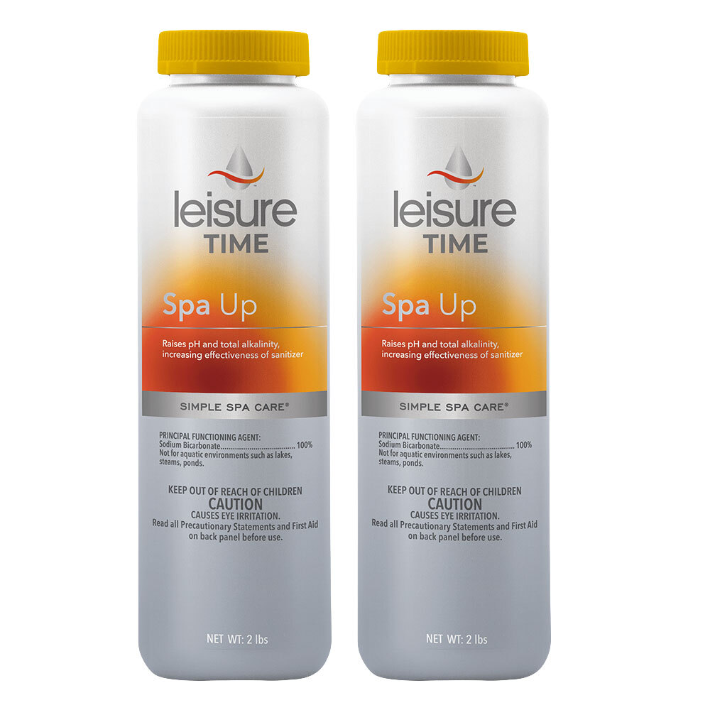 Leisure Time 22339A Spa Up for Spas and Hot Tubs 2 Pk 2 lb pH Adjuster Increaser
