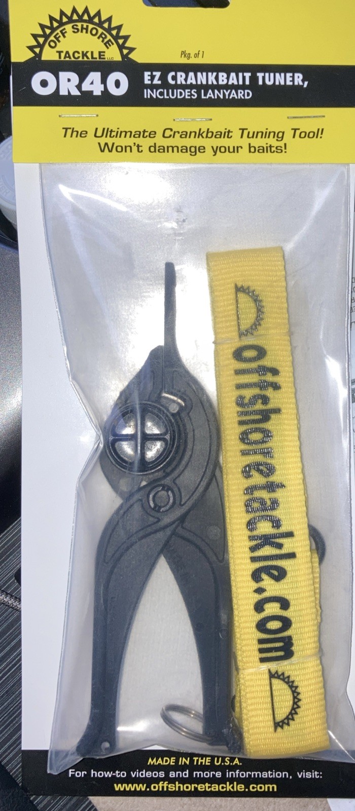 OFF SHORE TACKLE OR40 EZ CRANKBAIT TUNER