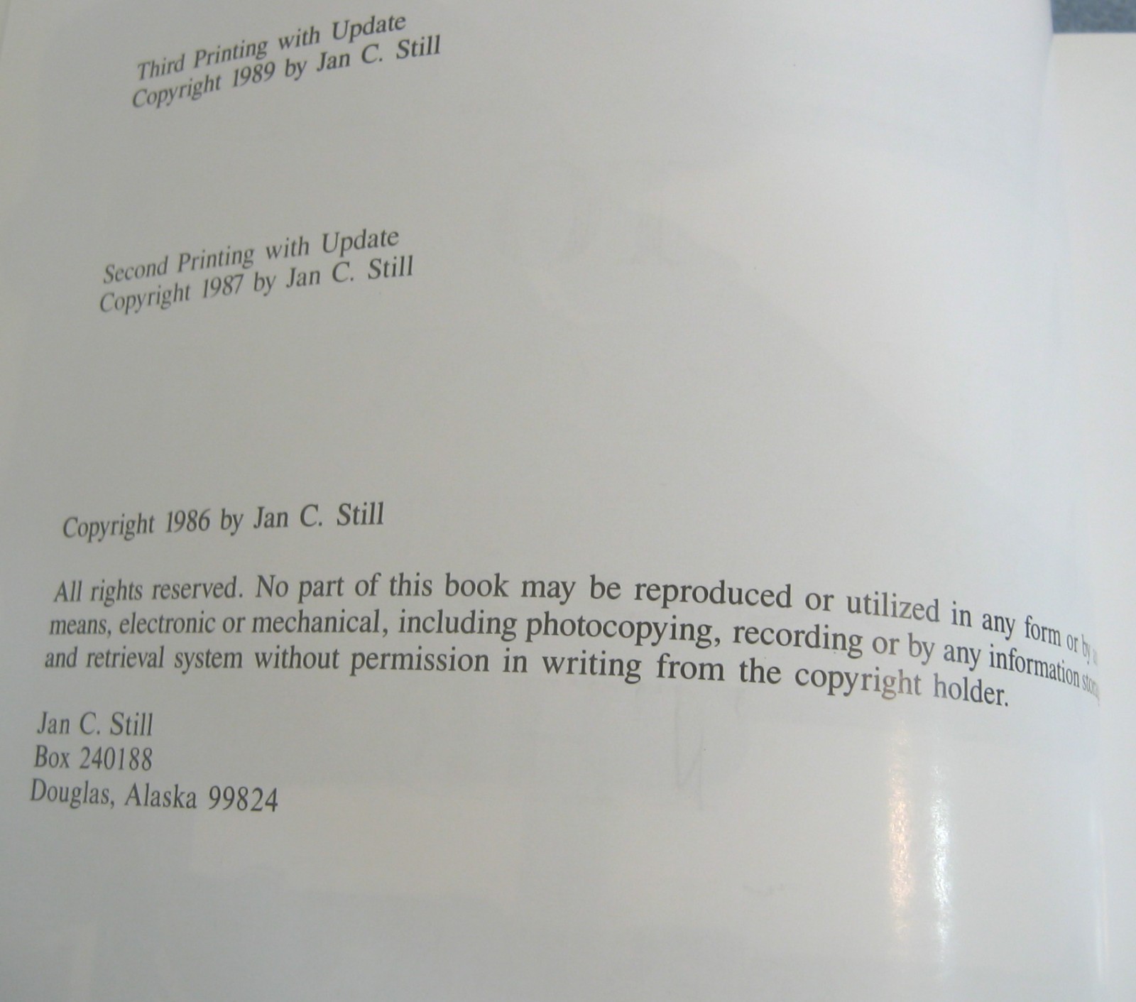 Axis Pistols, Volume 2, by Jan C. Still - Autographed by Author