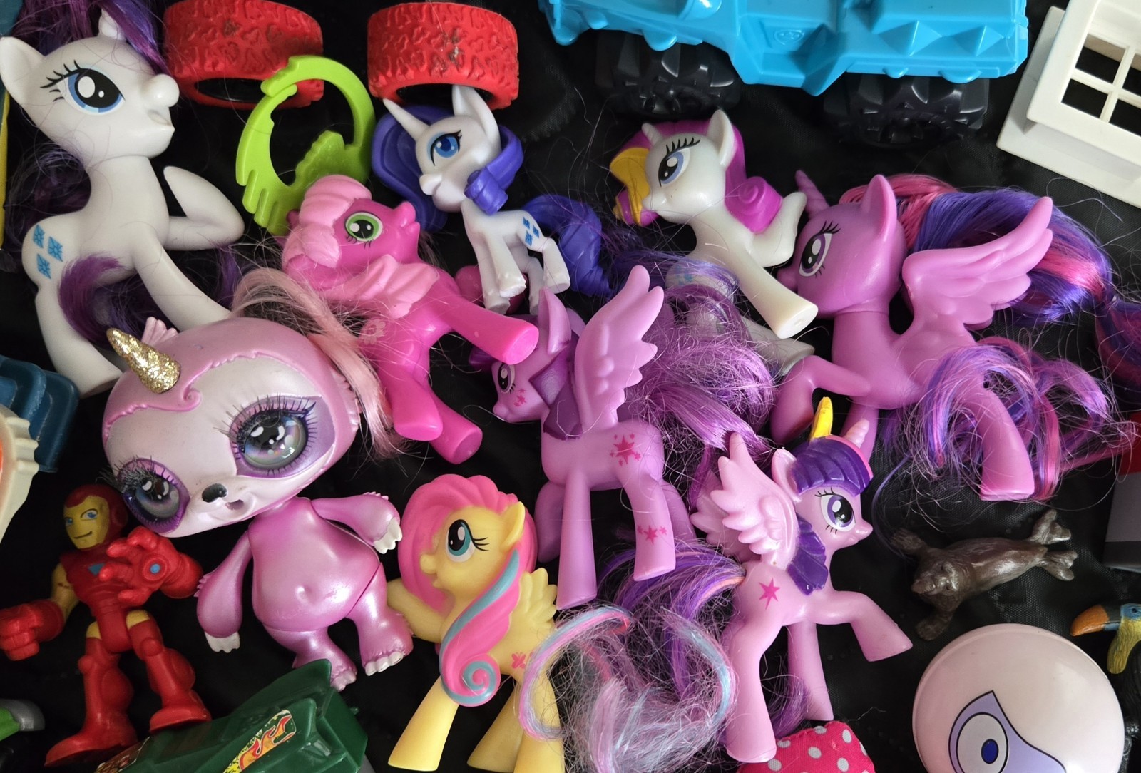 Random Mixed Lot Small Toys Over 3 Ibs My Little Pony Lego Creator Animals