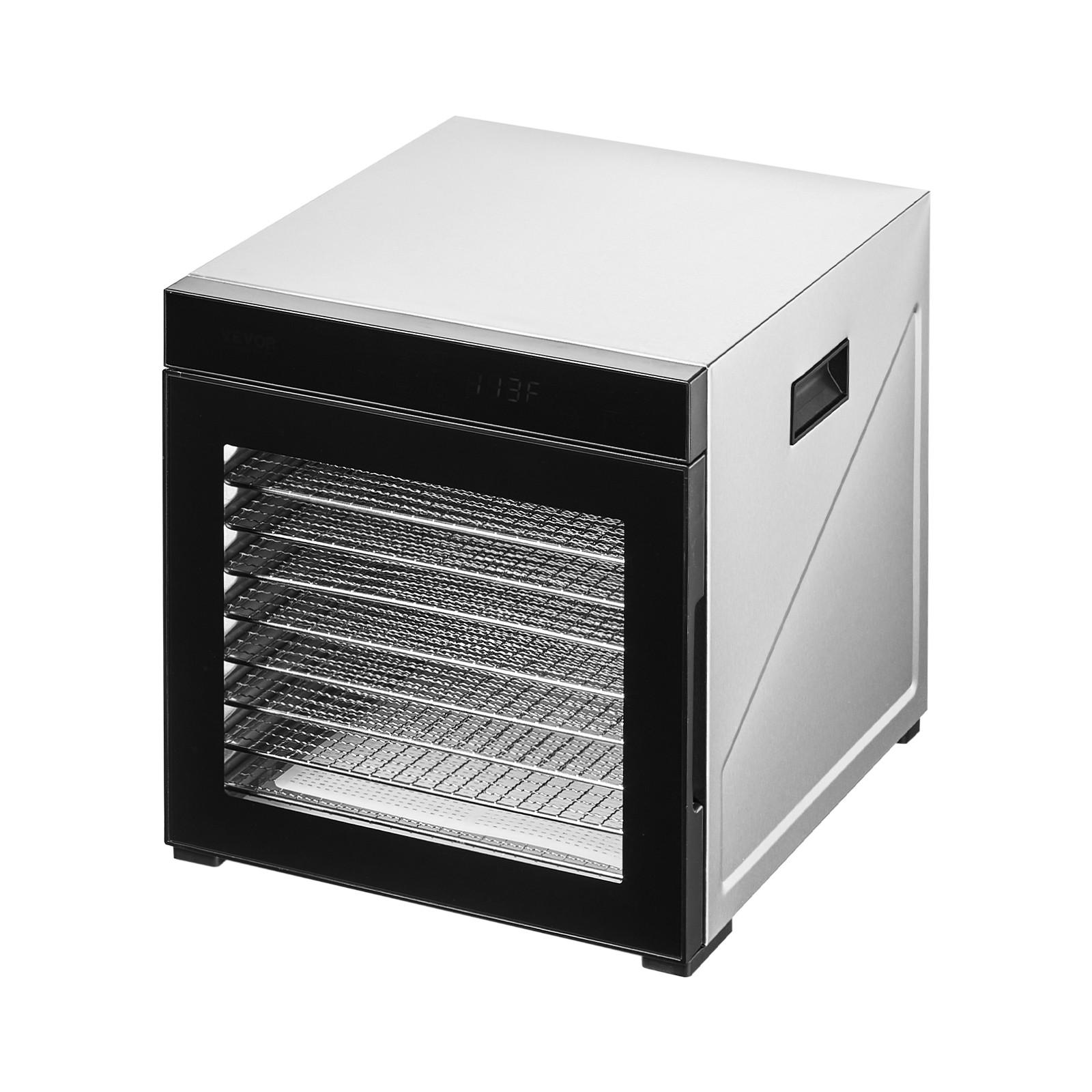 Electric 10 Trays Food Dehydrator Machine Stainless Jerky Meat Fruit Drying