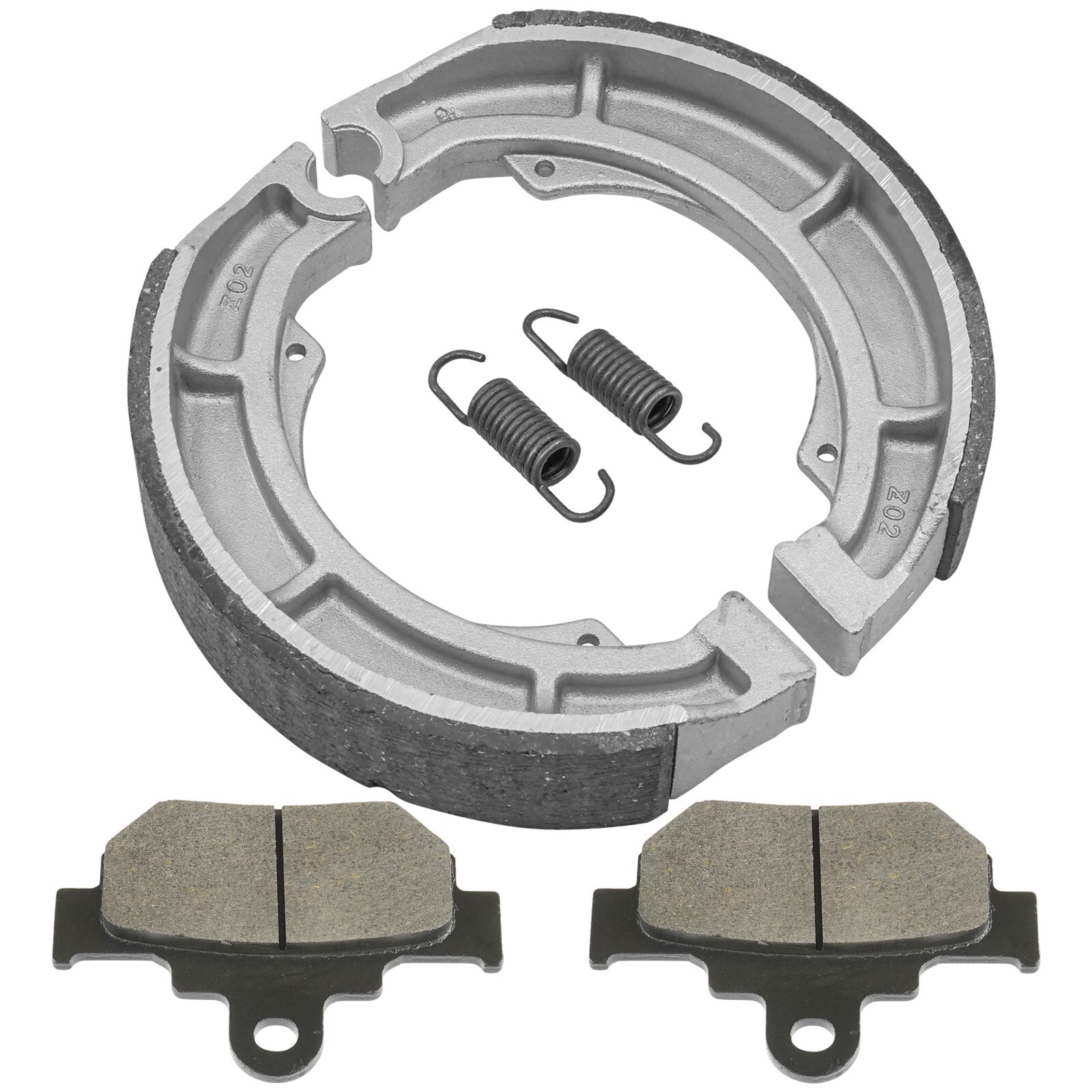 Front Brake Pads & Rear Brake Shoes for Suzuki LS650 Boulevard S40 2005-2017