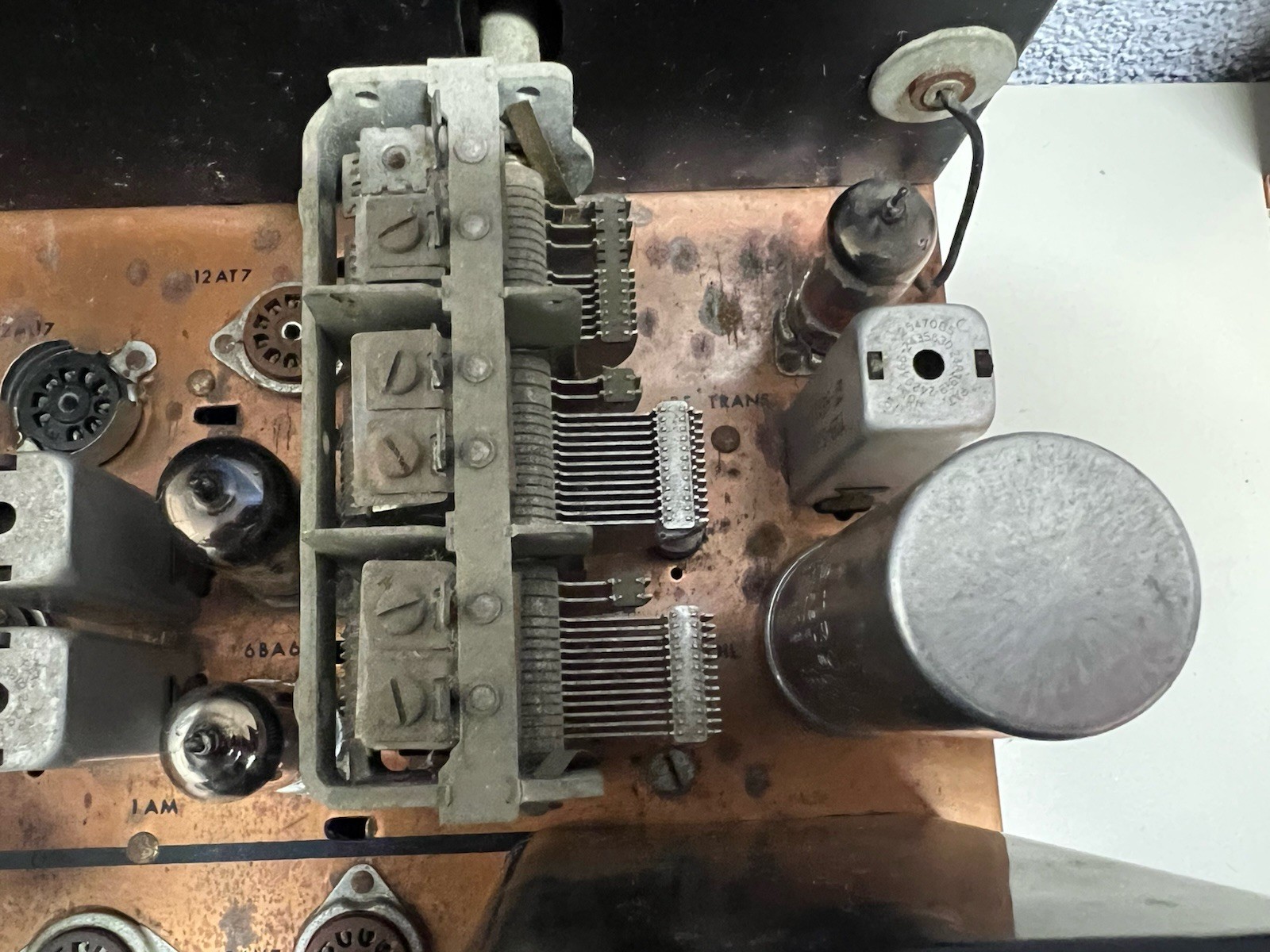 HARMAN KARDON D-1100 Tube Receiver For Parts Or Repair