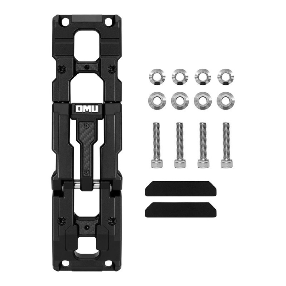 Foldable Carbon Fiber Door Hinge Step for 07-26 Jeep Wrangler JK JL Gladiator JT