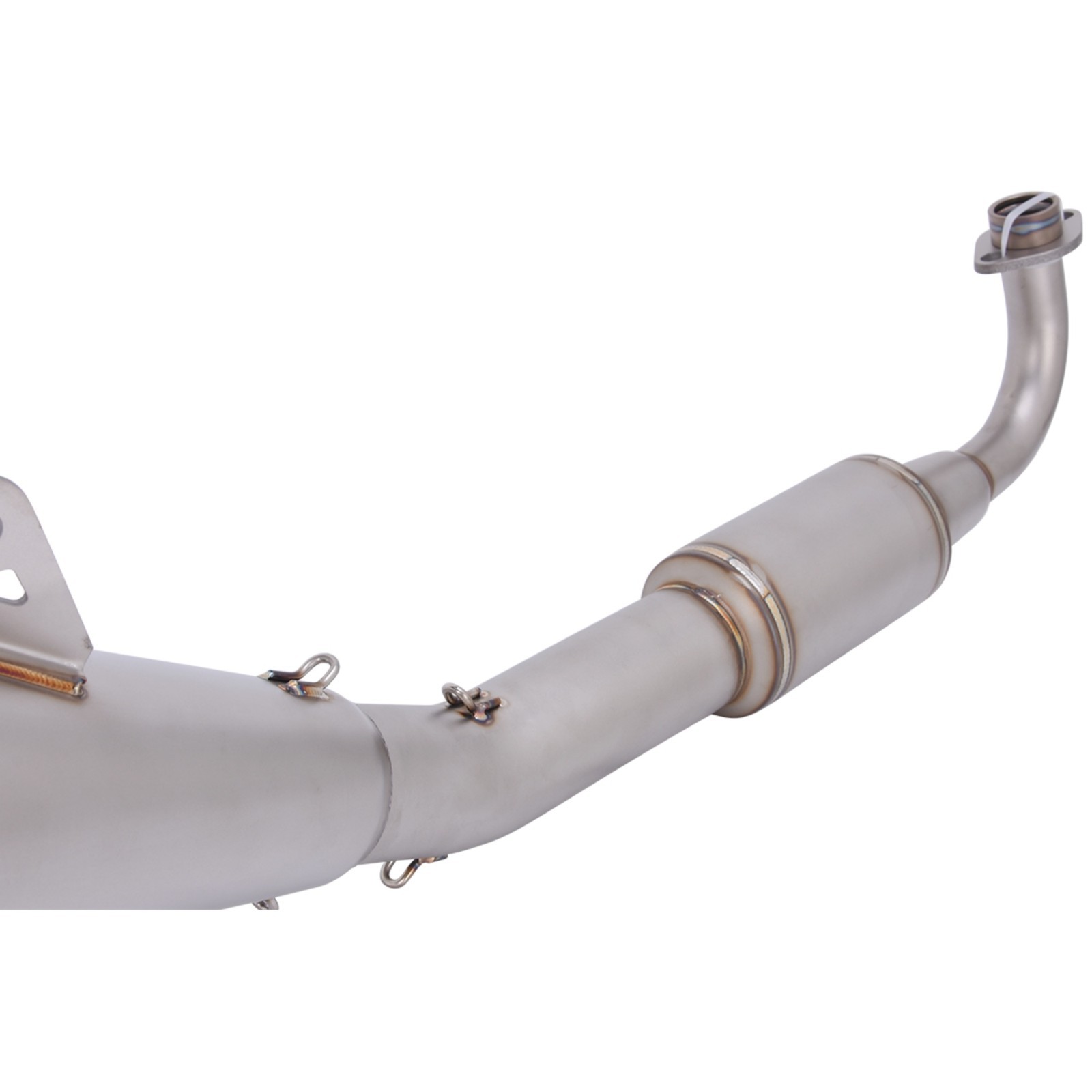 Low Mount Exhaust System Headers Muffler Pipe For Honda Grom MSX125/SF 2013-2020
