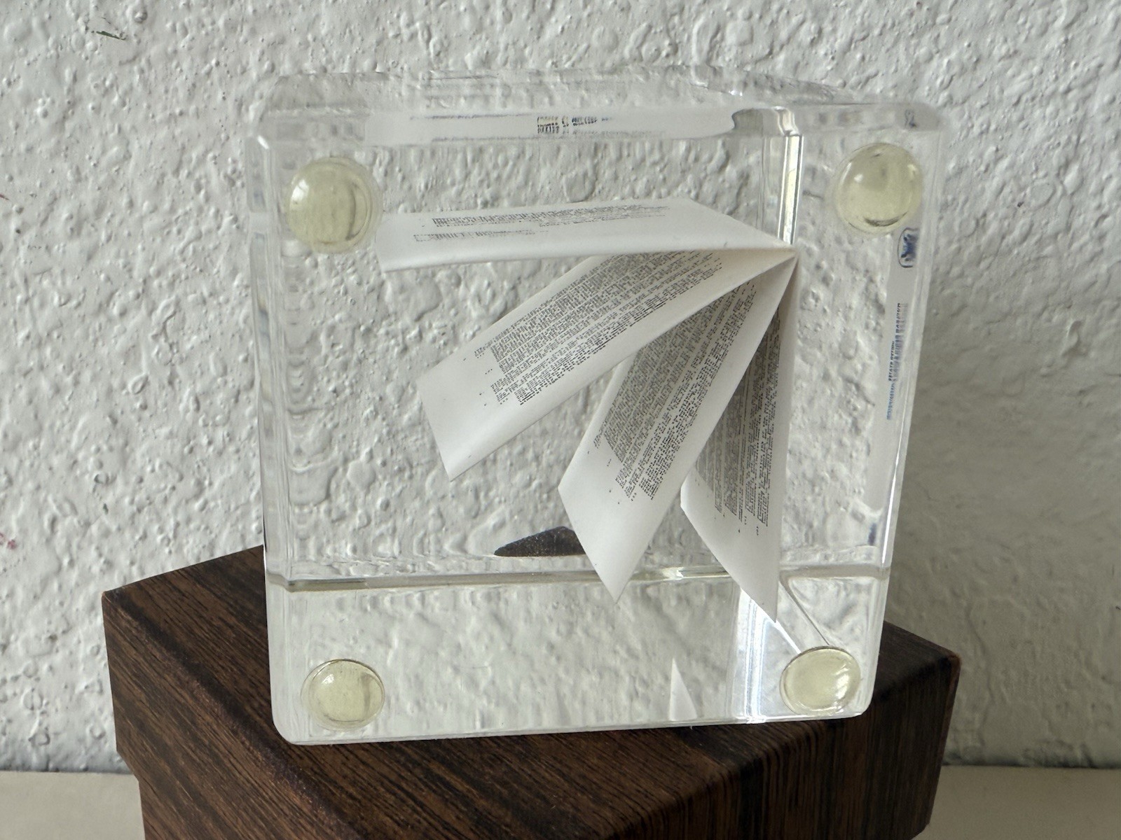 U.S. Nuclear Regulatory Commission Power Plant Texas Paperweight 2.25” Vintage