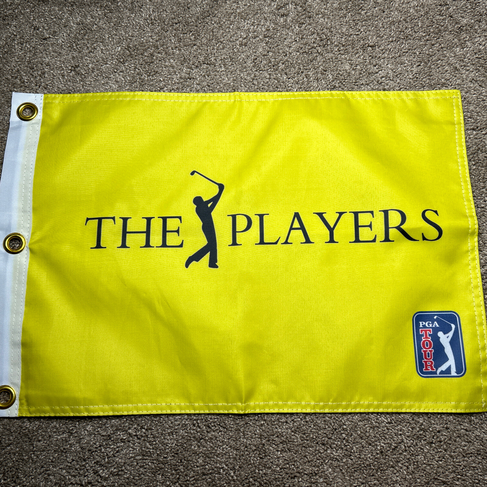 PGA TOUR TPC SAWGRASS THE PLAYERS PIN FLAG WITH GROMMETS FREE SHIP AUTOS