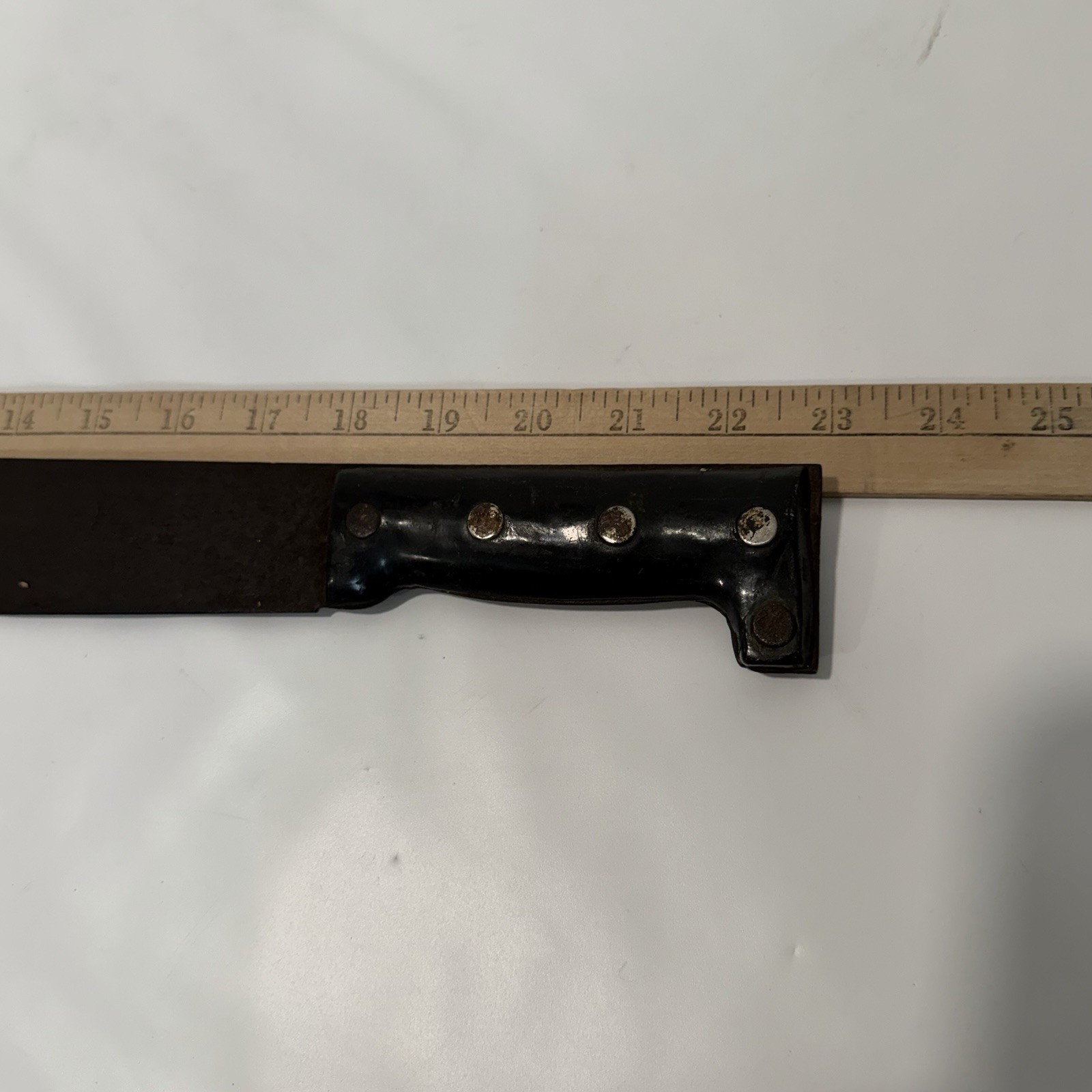 Vintage US Machete with Sheath, "Midwest Japan" 23 Inches - 18” Blade