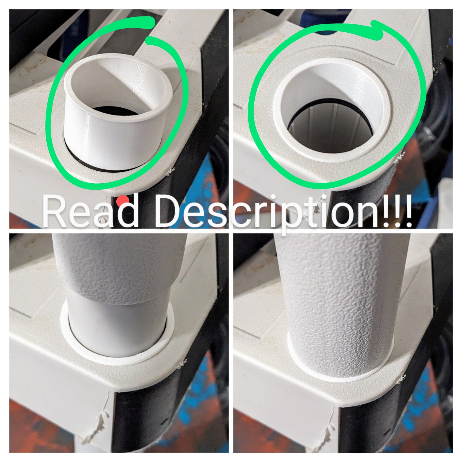 Home Depot HDX 5-Tier Plastic Shelve Compatible Riser Spacer