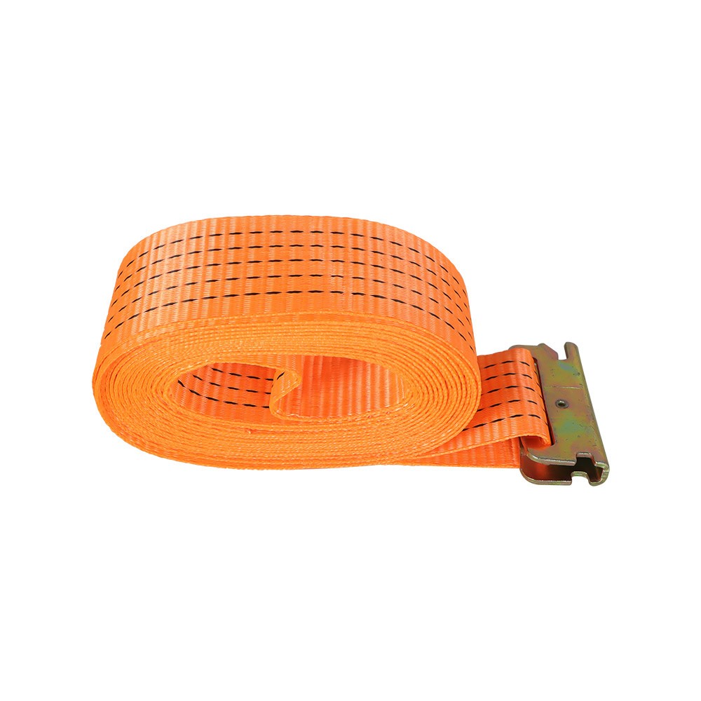 4 Pack 2"×20' E-Track Ratchet Tie Straps Trailer Orange 4400lbs Tie Down Straps