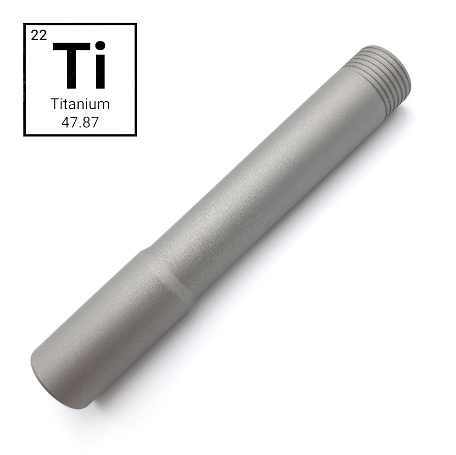 Benelli M4/ M1014 Magazine Extension Tube & Spring- H2O Cerakote- Titanium Metal