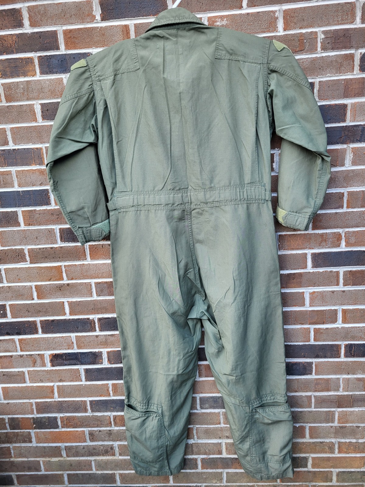USAF Coveralls Flyers CWU-27P Summer Mens Size 44R Green 90s Military