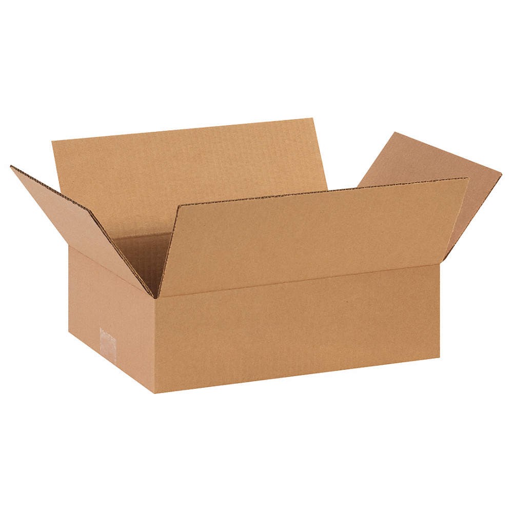 GRAINGER APPROVED 11R353 PK 25 Shipping Box,14x10x4 in 11R353