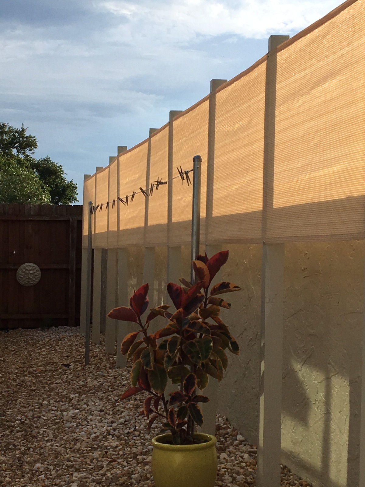 3' 4' 5' 6' 8' tall Outdoor Fence Windscreen Privacy Screen Shade Cover Garden