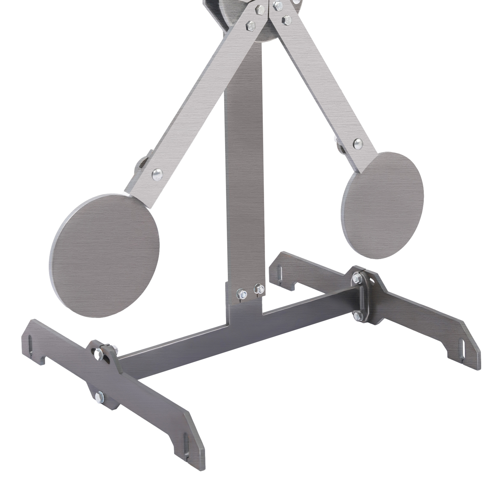 Metal 8" inch Portable Reactive Steel Shooting Target, No Welding