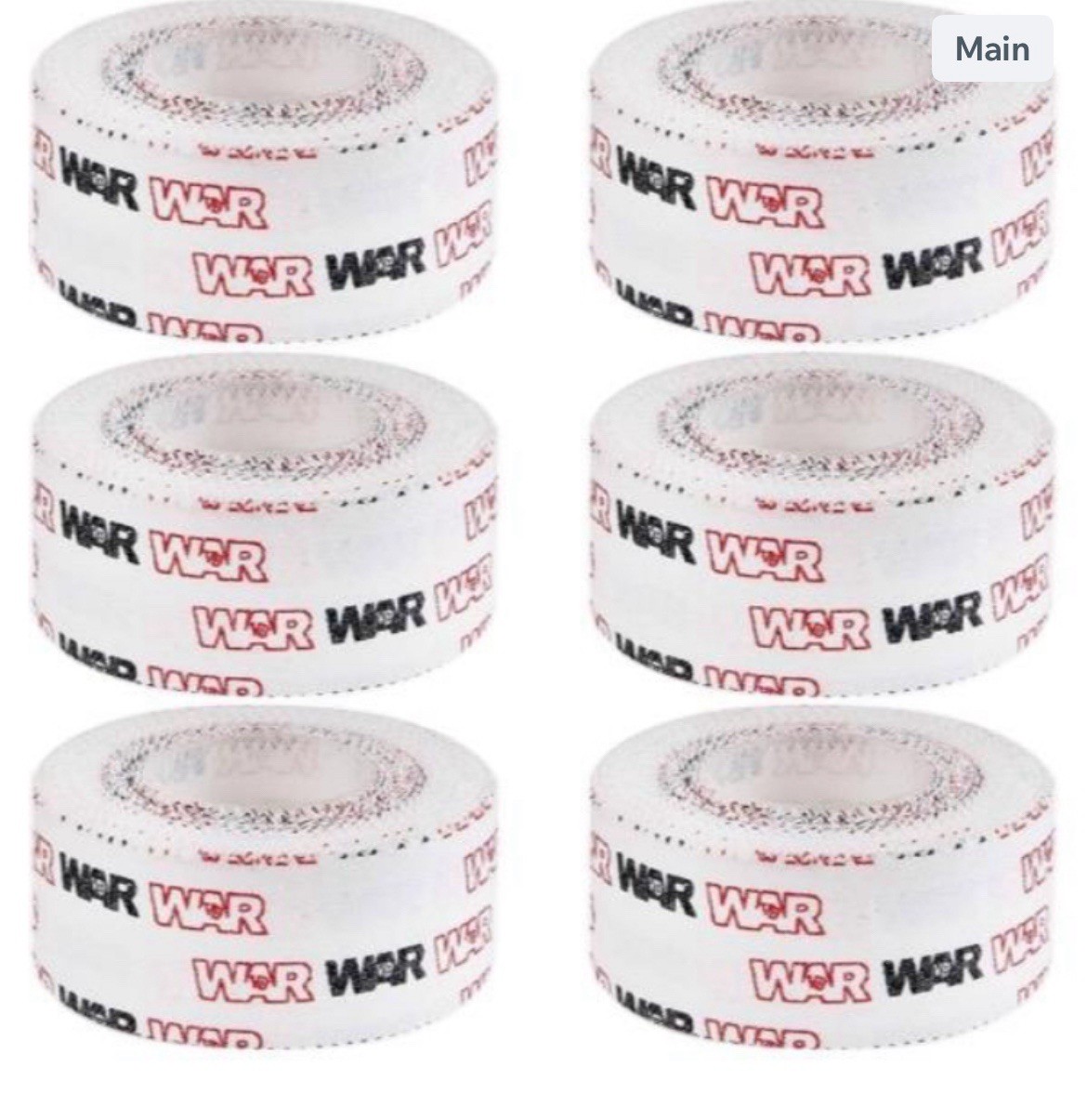War EZ Rip Athletic Tape - 1 inch, for Boxing, MMA & Muay Thai