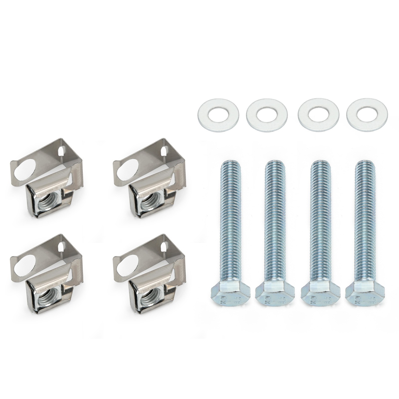 4 Pack Exhaust Manifold Flange Bolts & Nuts For Jeep Wrangler Dodge Durango Ram