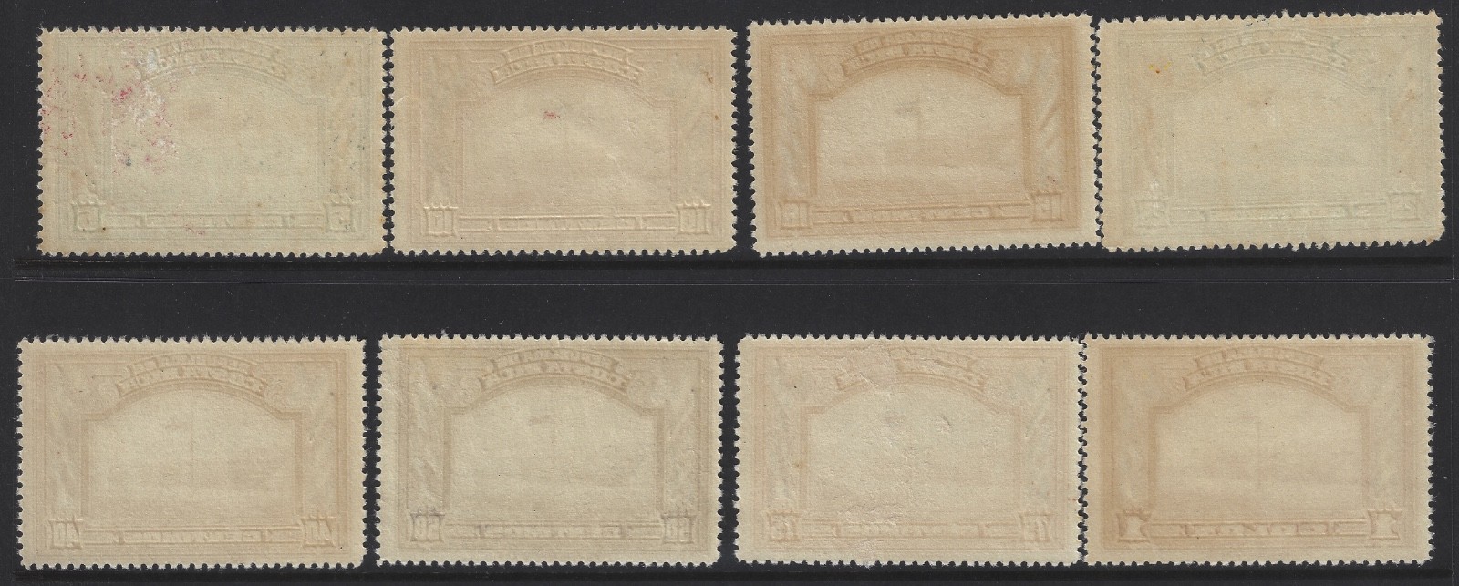 1941 Costa Rica 201-208 NH Flags CV $30