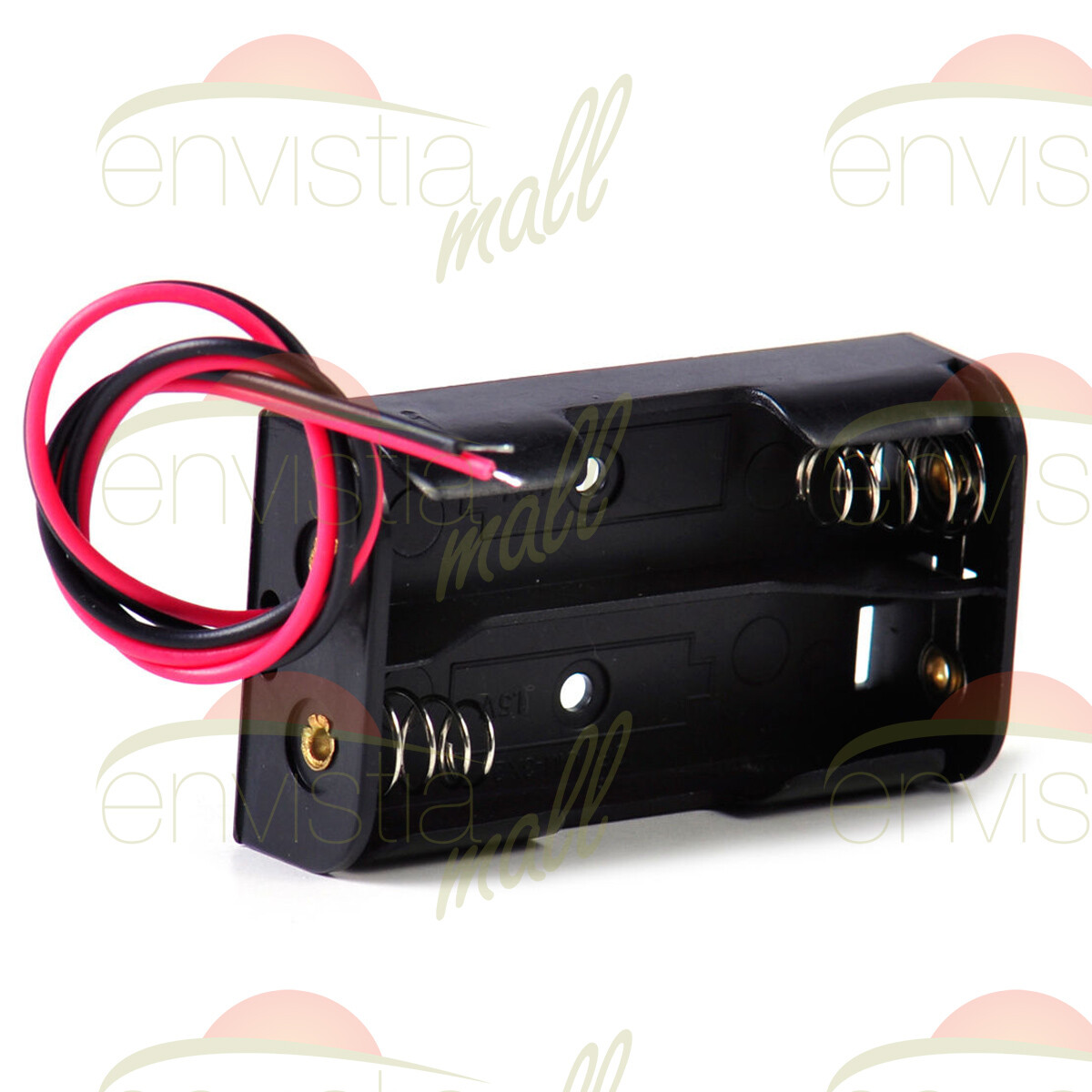 5Pcs Battery Holder Case Box with 4" Wire Leads for 2X Series AA Batteries 3V US