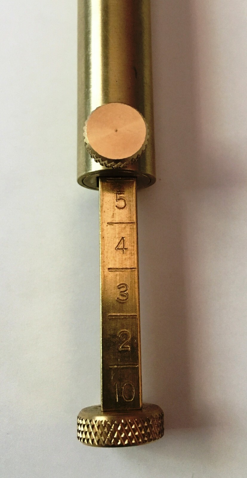 B-M Belding & Mull visible powder measure REPLACEMENT MEASURE TUBE