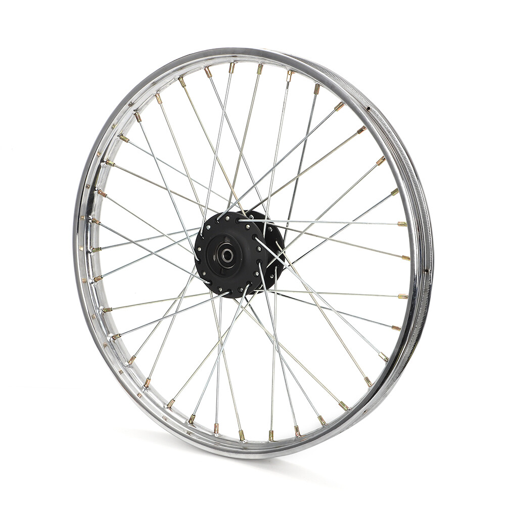 21" Front Wheel Rim 36 Spoke For 250cc Hawk 250 Carb Dirt Bike Pit Bike Silver