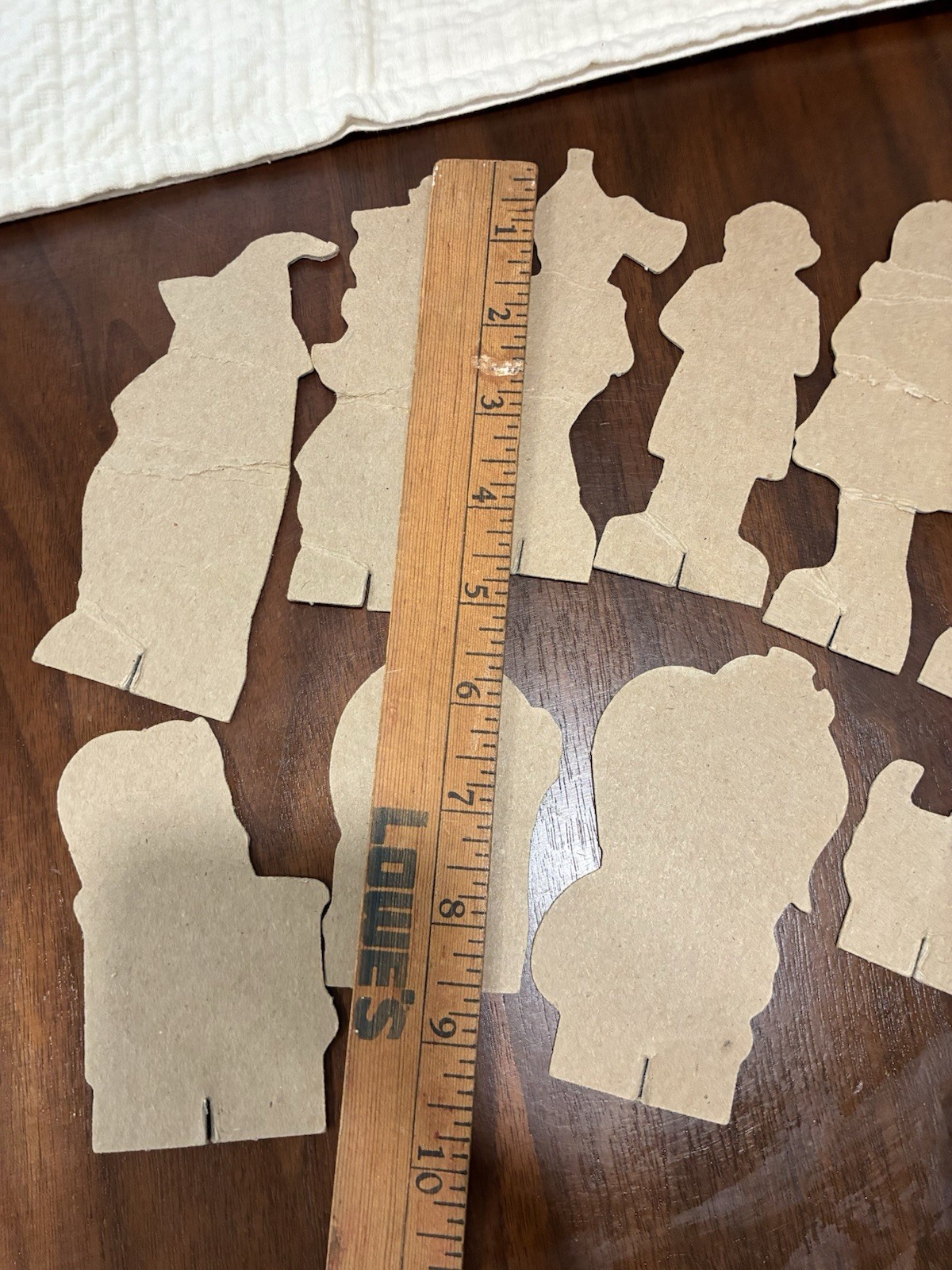 Rare 1960s Wizard of Oz Die Cut Figures Dorothy Glinda Witch Lion Oz Tinman Toto