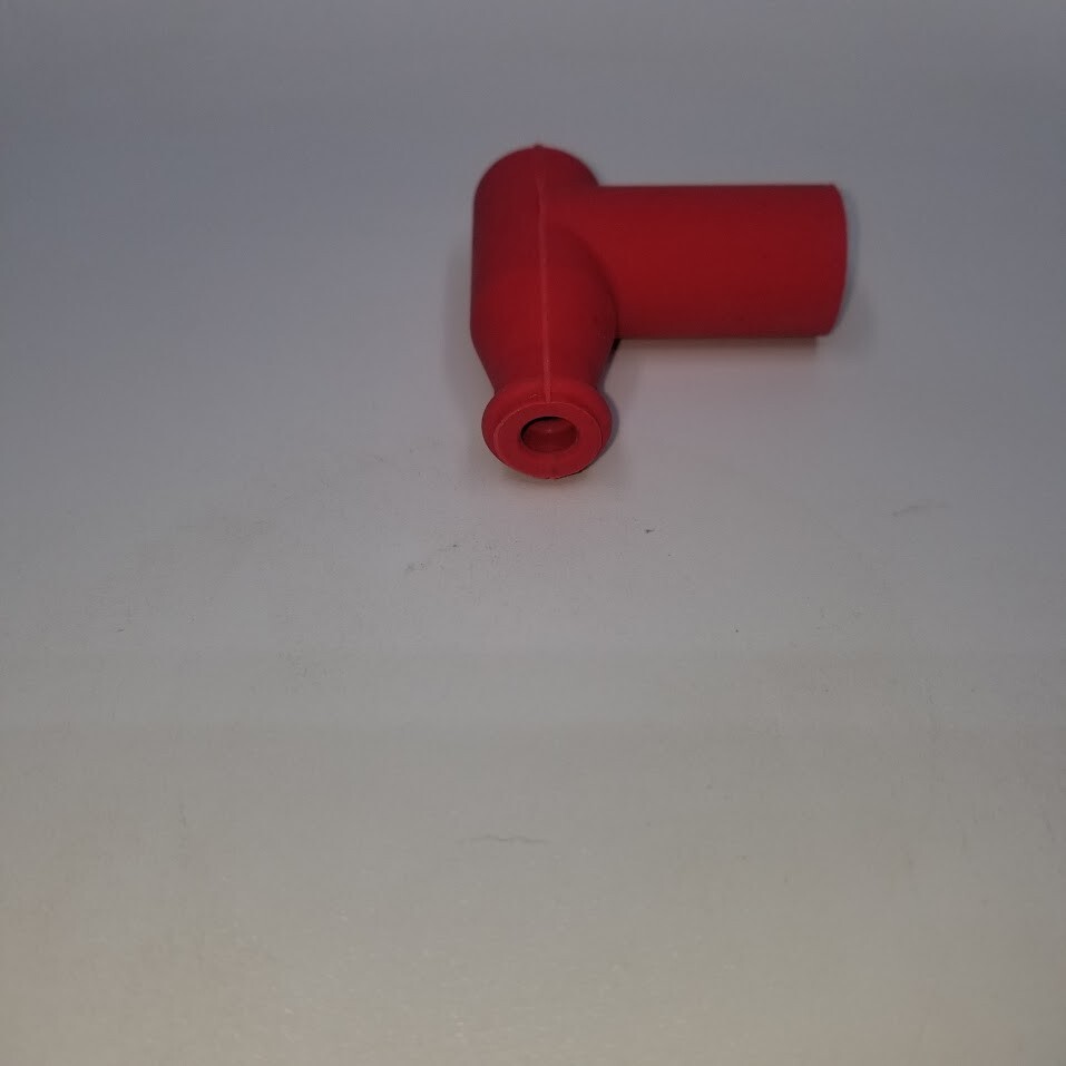 2-Pack T Type Spark Plug Cap / Boot Red, 5k Ohm Replaces NGK 8636 & TB05EMA