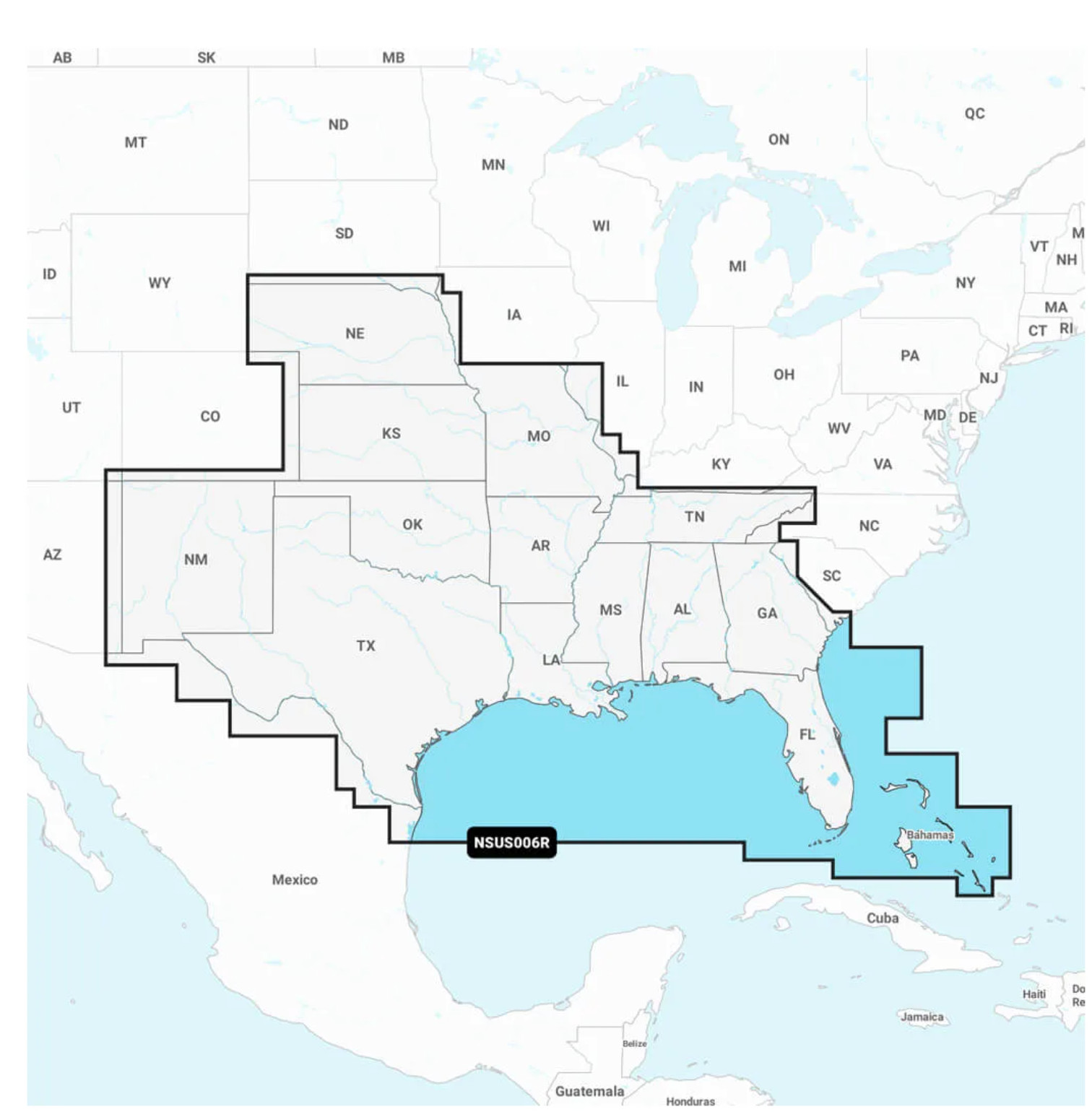 Garmin Navionics Plus Southern US microSD Card 010-C1290-20