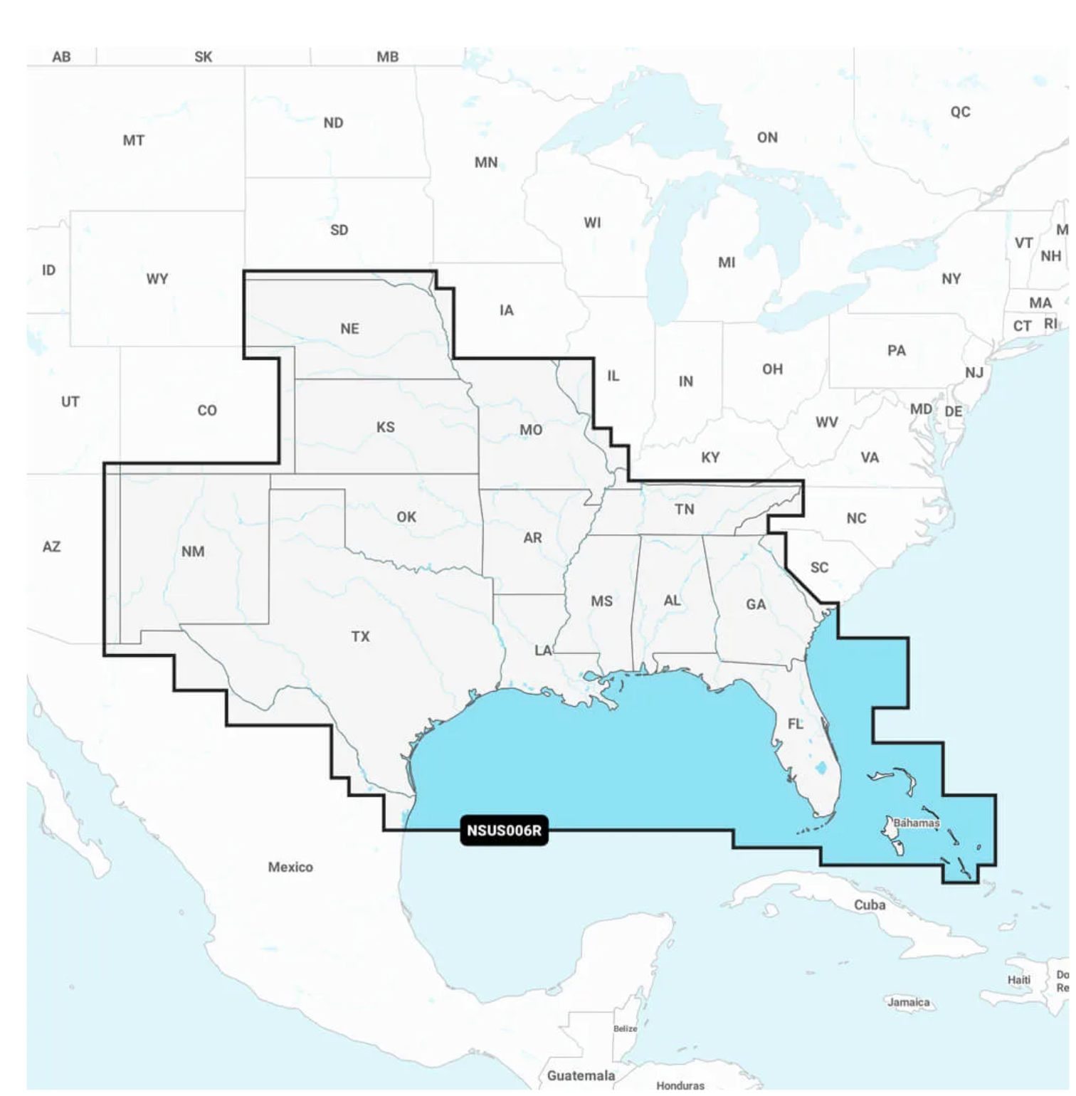Garmin Navionics Plus Southern US microSD Card 010-C1290-20