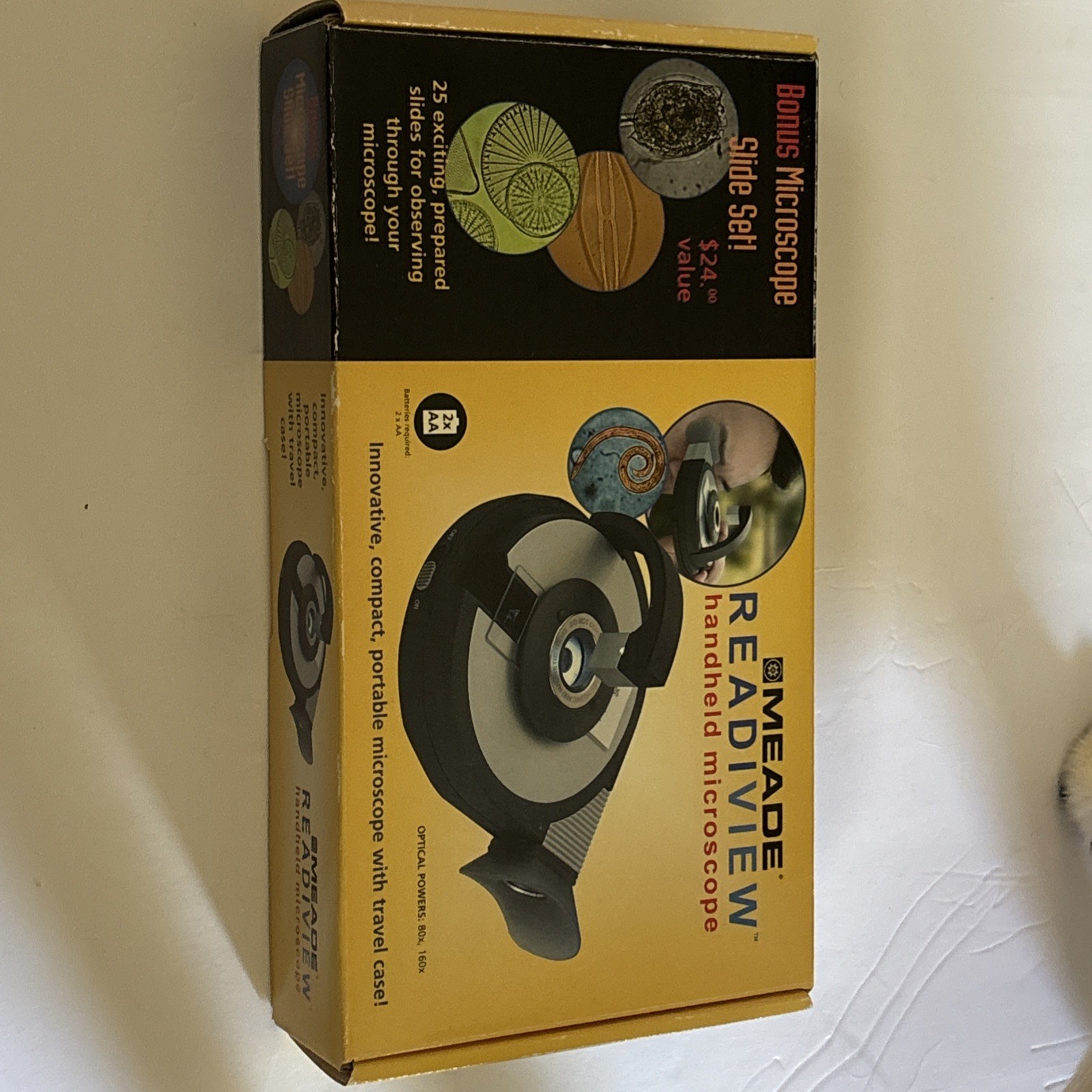 SUPER RARE Vintage Meade Readiview Handheld Microscope