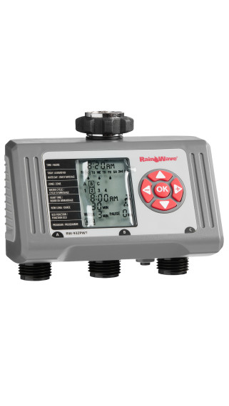 RainWave 3 Zone Electronic Water Timer 12 Cycles